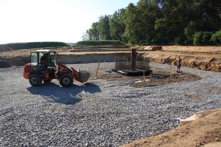 Kurylyszyn Technik - Radlader im Gelände