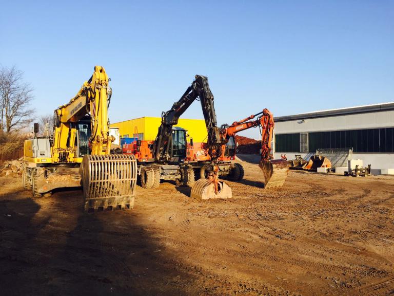 Kurylyszyn Technik- Bagger machen Feierabend