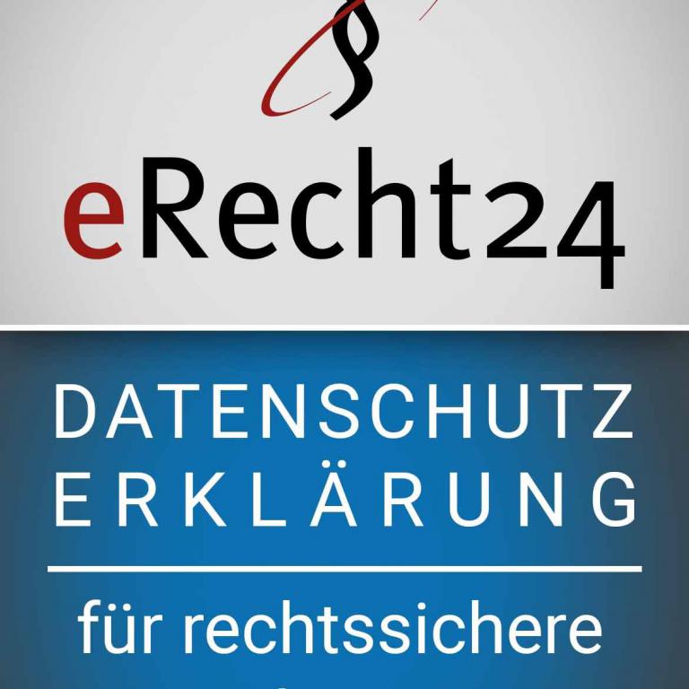 Datemschutz Siegel eRecht 24