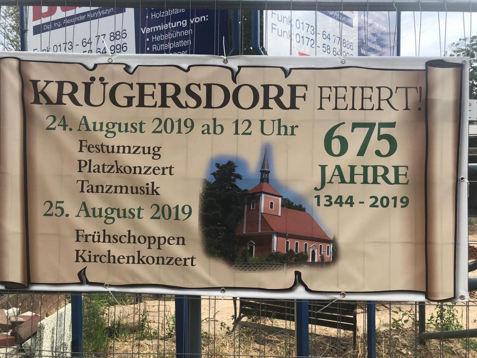 Plane Dorffest Kügersdorf